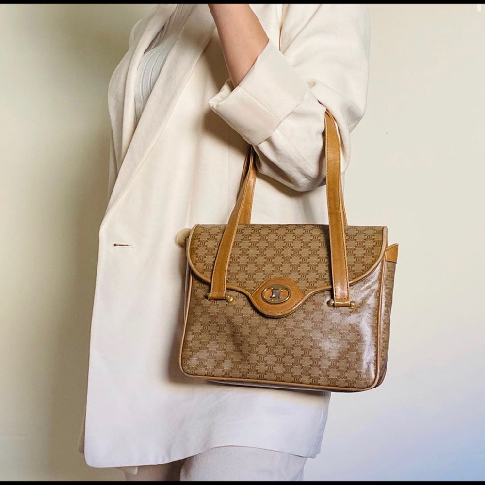 Authentic Vintage Celine Macadam bag